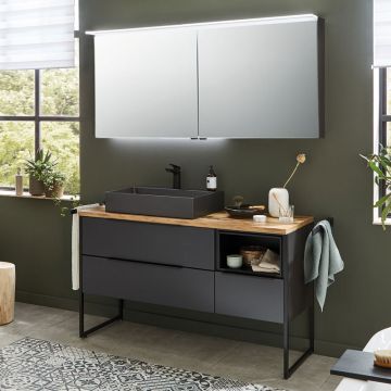 Puris Aspekt Waschtisch mit Unterschrank - 125 cm Ambiente