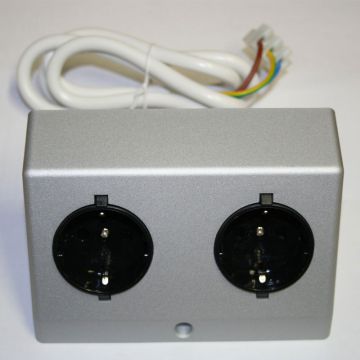 Puris Zubehör Schalter-Steckdosen-Elem. - ohne Schalter, mit Einbau in den Spie