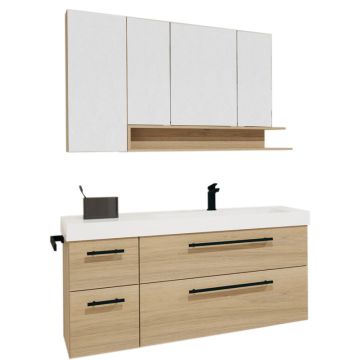 Puris Cmano Badmöbel Set 39 - 135 cm