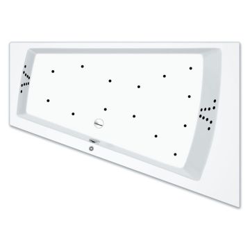 Repabad Livorno 175 x 120_65 cm Duo links, mit Aqua-Comfort