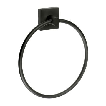 Smedbo HOUSE Handtuchhalter Handtuchring Schwarz