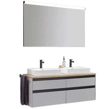 Schöner Wohnen Stockholm Badmöbel Set 8 - 120,6 cm