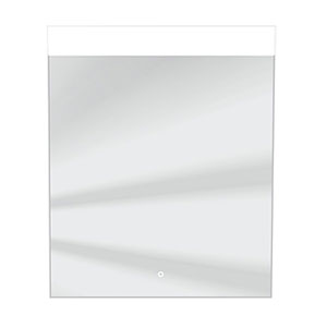 Ausführung Flächenspiegel: 2x 60 cm - LED-Beleuchtung, Touchsensor, 10 Watt, 5700 K