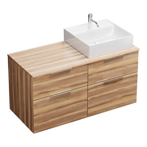 Aufsatz-Waschtisch: Position rechts