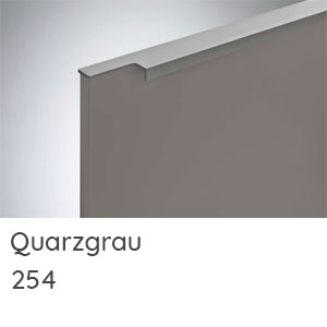 Griffvariante: Griffleiste Quarzgrau