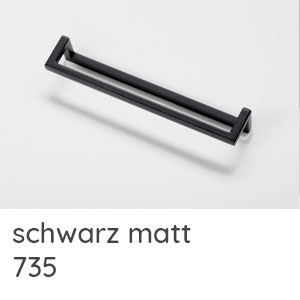 Griffvariante: Griff schwarz matt