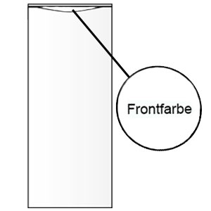 Griffvariante: Griffmulde in Frontfarbe