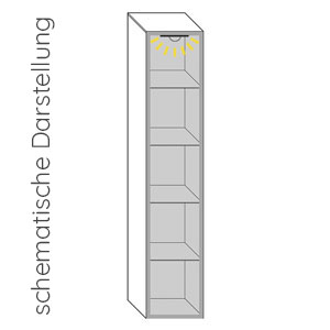 Innenbeleuchtung: LED - 5 Watt, Raumschaltung