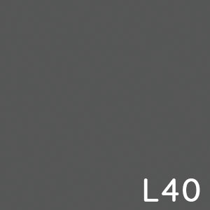 Front- und Korpusfarbe: Dunkelgrau Matt