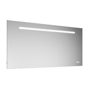 Ausführung Flächenspiegel: 140 cm - LED-Beleuchtung, 12 W, 5700 K, inkl. Spiegelheizung