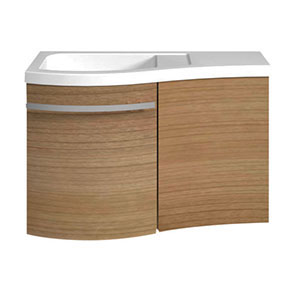 Ausführung Waschtisch: Beckenmulde Links