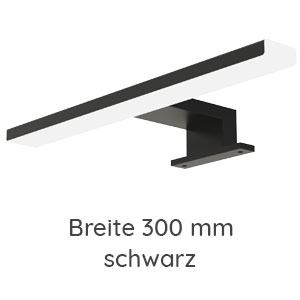 Aufsatzleuchte: Type 09 - schwarz, Breite: 30 cm
