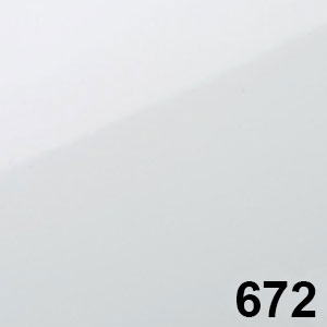 Frontfarbe: Polarweiß Hochglanz - folierte Front