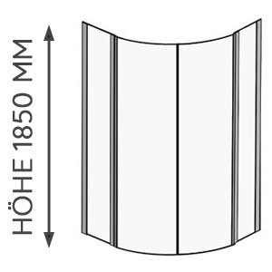 Höhe: 1850 mm