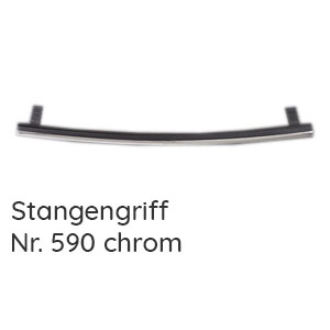 Griffvariante: Stangengriff chrom