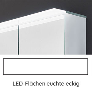 Flächenleuchte: Flächenleuchte eckig 20,9 Watt, 1400 mm