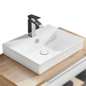 Waschtisch-Typ: 2x Málaga, Weiß