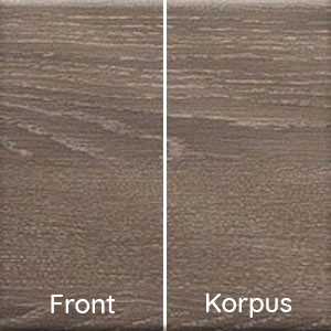 Front- und Korpusfarbe: Eiche Maron