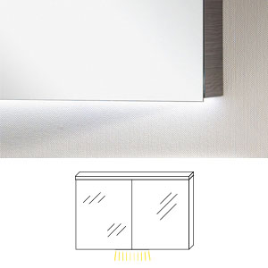 Indirekte Beleuchtung: Ambiente LED Beleuchtung, Breite 600 mm