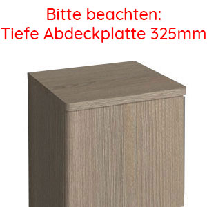 Abdeckplatte: Abdeckplatte 40,2 cm - Stärke 16 mm