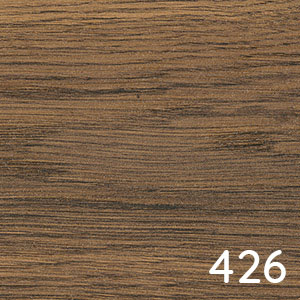 Frontfarbe: Eiche Struktur Braun Nachbildung / Dickkante