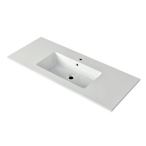 Waschtisch-Typ: MAX 1210, Mineral Composite, mit Überlauf