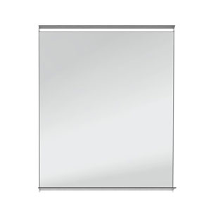 Ausführung Flächenspiegel: 2x 60 cm - LED-Beleuchtung, Dimmer, 9 Watt, 2700-6400 K, sw