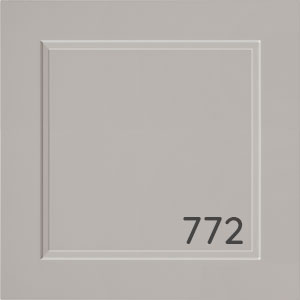 Ausführung Frontdekor: Cascada Lacklaminat Steingrau