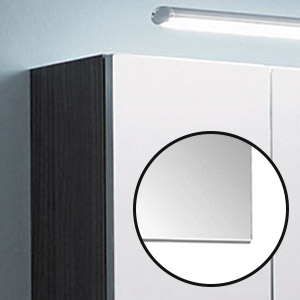 Spiegel / Spiegelschrank: Serie A ohne Facettenschliff, 70 cm Breite