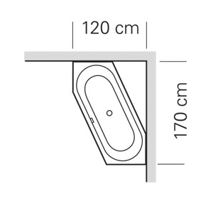 Ausführung Badewanne: Rechts