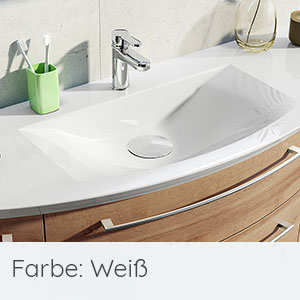 Waschtisch-Typ / -Farbe: Mineralmarmor-Waschtisch 109 cm, Clou-System