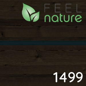 Frontfarbe: Boreas Pinie quer Nachbildung - schwarze Einlage