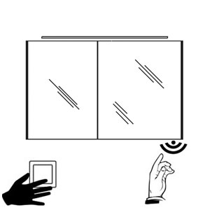 Schalter für Beleuchtung: Schalter und Sensorschalter