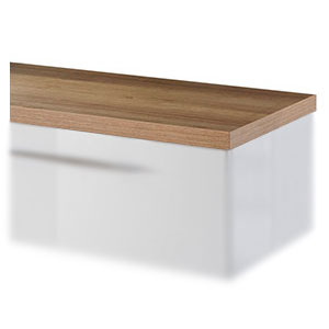 Stärke Waschtischplatte: 40 mm - ohne LED-Beleuchtung