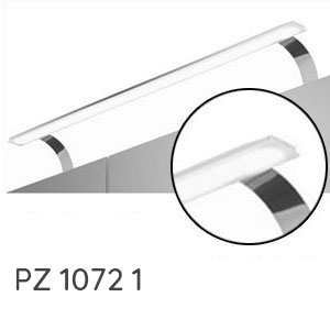 Aufsatzleuchte: 17,0 Watt, 90 cm Breite