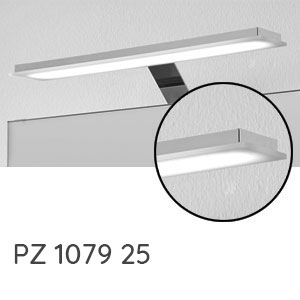 Aufsatzleuchte: LED-Aufsatzleuchte 280 mm Breite, 4,8 Watt