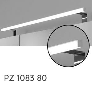 Aufsatzleuchte: LED Aufsatzleuchte 800 mm Breite, 7,44 Watt