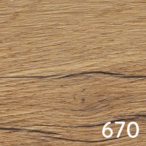 Frontfarbe: Halifax Eiche - melaminharzbeschichtete Front mit ABS-Kante