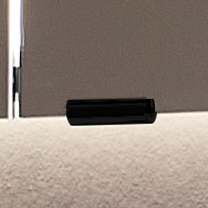 Grifffarbe Spiegelschrank: Schwarz, 3er Pack