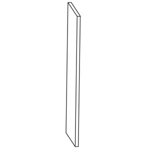 Seitenaufdopplung: für Highboards - 800 mm Höhe