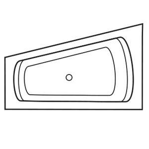 Ausführung Badewanne: Rechts