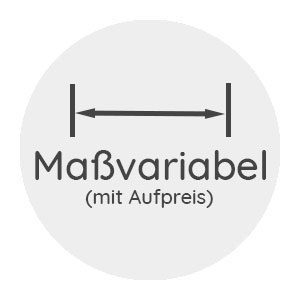 Sondermaß Breite: Sondermaß (Aufpreis)